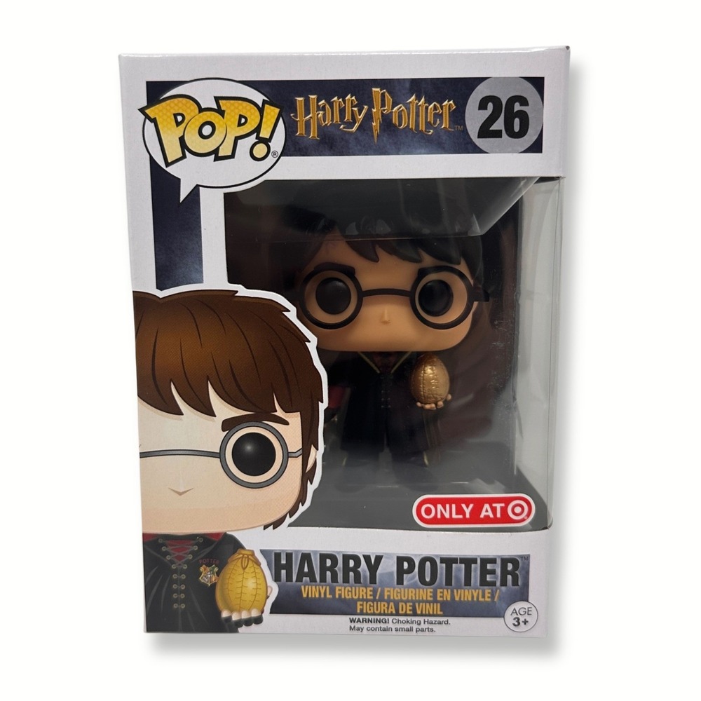 Funko Pop Harry Potter #26 Goblet of Fire Golden Egg Target Excl w/ Protector